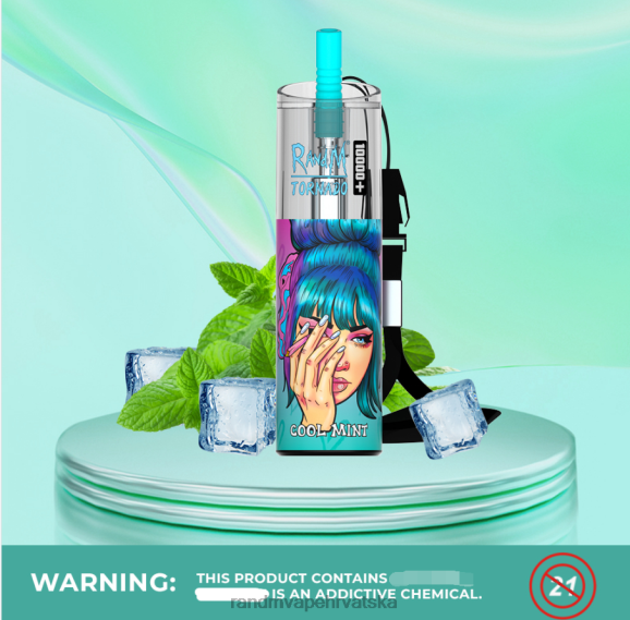 RandM Disposable Vape - RandM Tornado 10000 plus uređaj za kontrolu protoka zraka 1 kom N6ZTB72 hladna menta