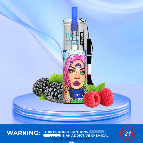 RandM Vape Hrvatska - RandM Tornado 10000 plus uređaj za kontrolu protoka zraka 1 kom N6ZTB73 bujni led