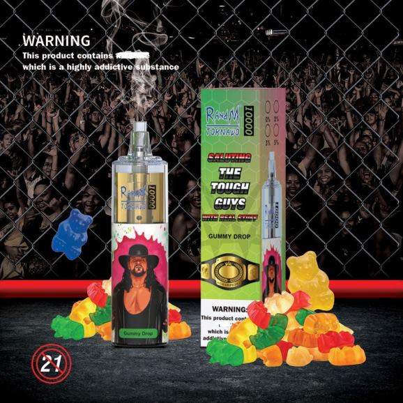 RandM Vape Online - RandM Tornado 10000 Vape uređaj za kontrolu protoka zraka 1 kom N6ZTB106 gumena kapljica