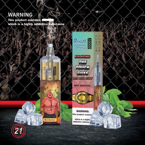 RandM Vape Zagreb - RandM Tornado 10000 Vape uređaj za kontrolu protoka zraka 1 kom N6ZTB102 malina jagoda