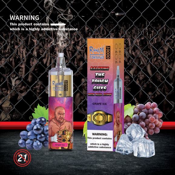 RandM Vape Zagreb - RandM Tornado 10000 Vape uređaj za kontrolu protoka zraka 1 kom N6ZTB102 malina jagoda