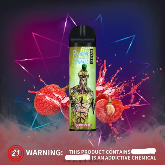 RandM Disposable Vape - RandM Tornado Vape uređaj za kontrolu protoka zraka 8000 1 kom N6ZTB252 Pina Colada