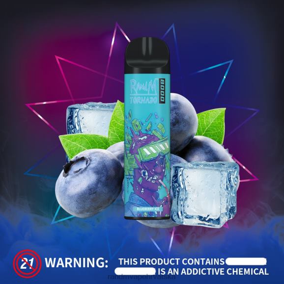 RandM Vape Buy Online - RandM Tornado Vape uređaj za kontrolu protoka zraka 8000 1 kom N6ZTB242 kegle bombone