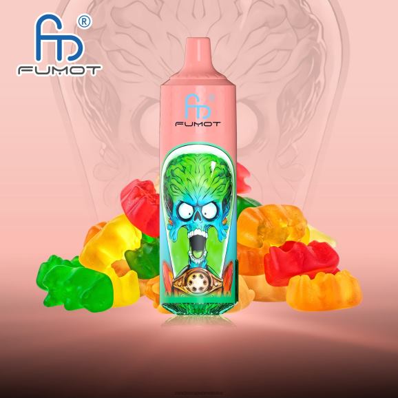 RandM Disposable Vape - Fumot RandM Tornado 9000 pro vape uređaj s baterijom i ejuice zaslonom verzija 1 N6ZTB189 Gumeni medo