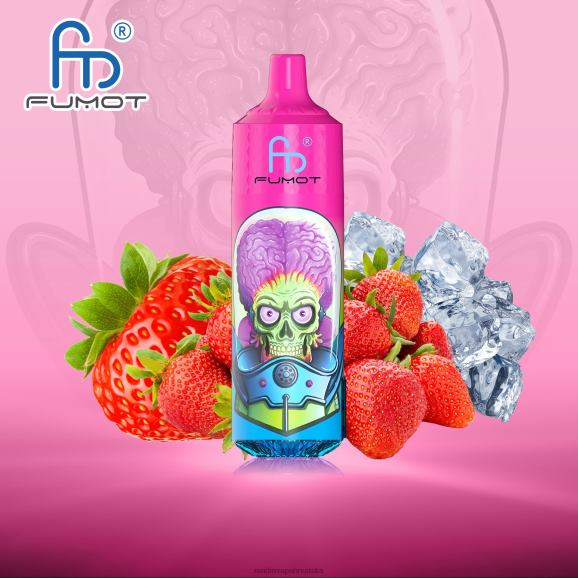 RandM Disposable Vape - Fumot RandM Tornado 9000 pro vape uređaj s baterijom i ejuice zaslonom verzija 1 N6ZTB198 led od jagoda