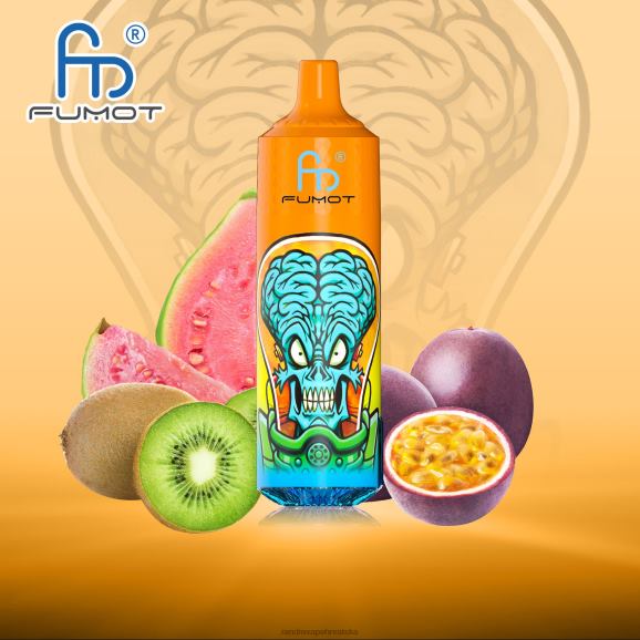 RandM Vape Hrvatska - Fumot RandM Tornado 9000 pro vape uređaj s baterijom i ejuice zaslonom verzija 1 N6ZTB190 kivi marakuja guava