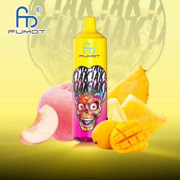 RandM Vape Sale - Fumot RandM Tornado 9000 pro vape uređaj s baterijom i ejuice zaslonom verzija 1 N6ZTB193 breskva ananas mango