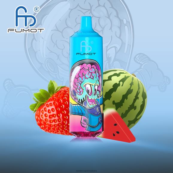 RandM Vape Shop - Fumot RandM Tornado 9000 pro vape uređaj s baterijom i ejuice zaslonom verzija 1 N6ZTB195 jagoda lubenica
