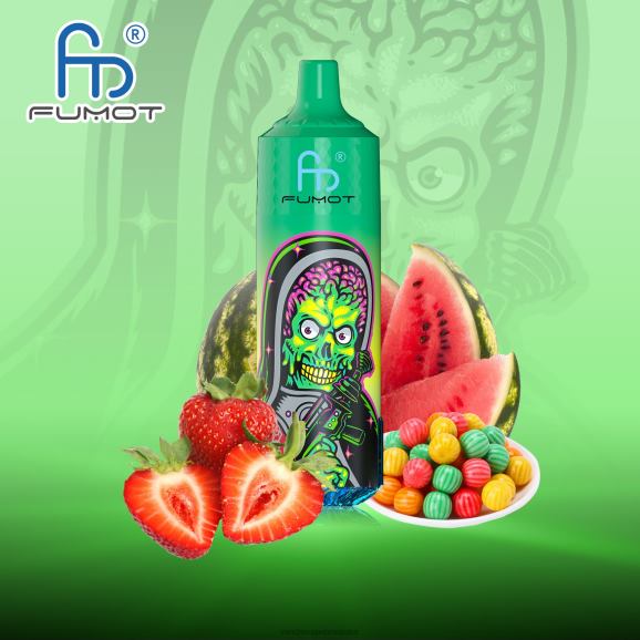 RandM Vape Zagreb - Fumot RandM Tornado 9000 pro vape uređaj s baterijom i ejuice zaslonom verzija 1 N6ZTB201 jagoda lubenica bubblegum