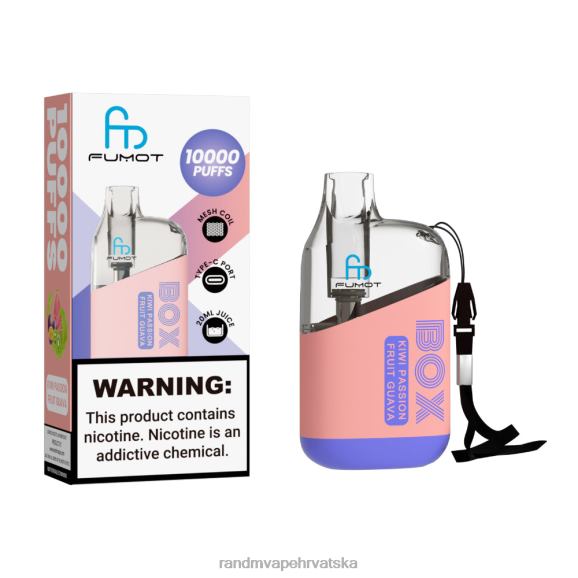 RandM Disposable Vape - Fumot Original RandM Tornado Box 10000 Vape uređaj za kontrolu protoka zraka 1 kom N6ZTB99 crni led