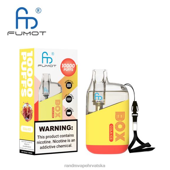 RandM Vape Hrvatska - Fumot Original RandM Tornado Box 10000 Vape uređaj za kontrolu protoka zraka 1 kom N6ZTB100 cola led
